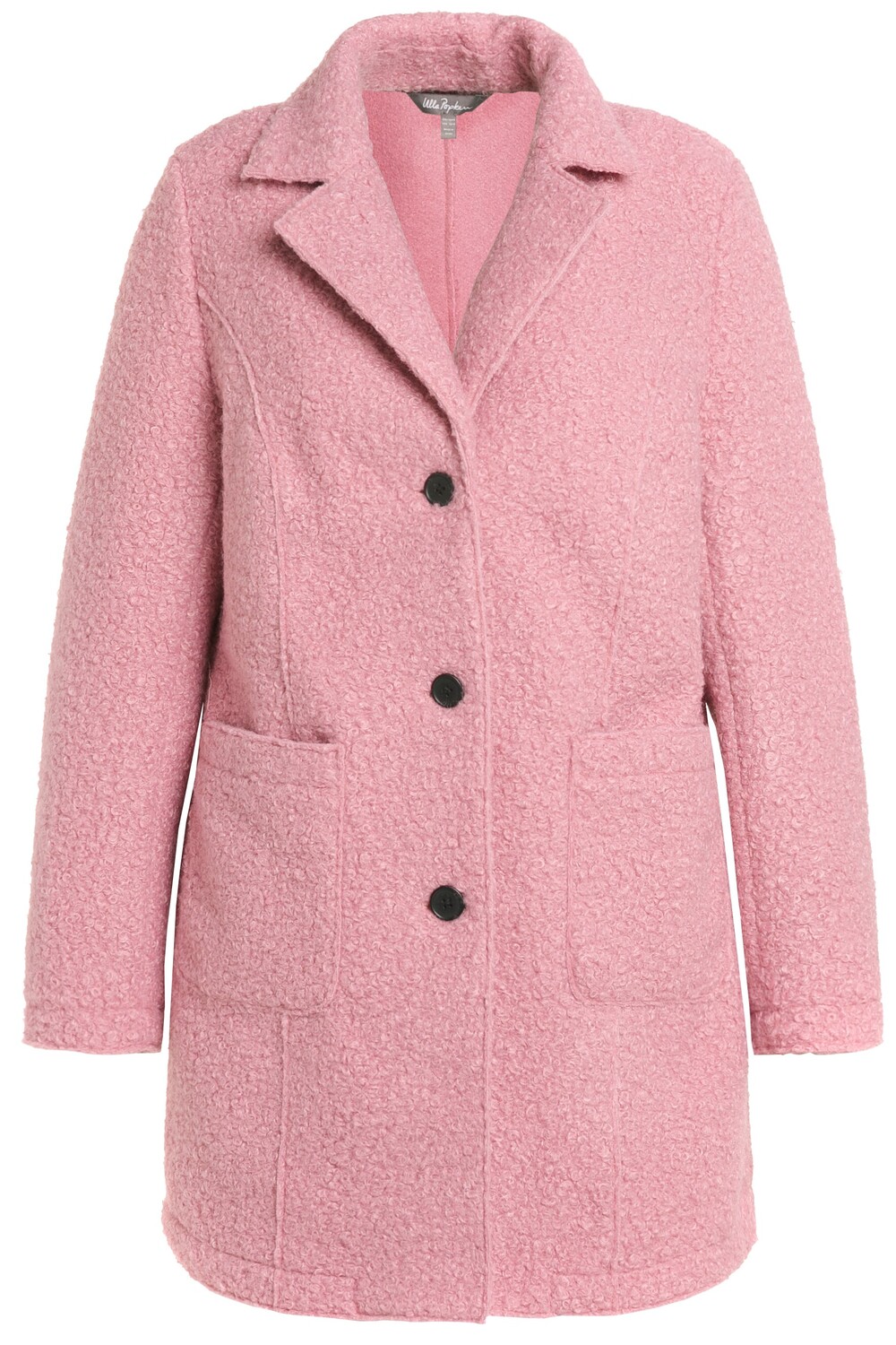 

Куртка Ulla Popken Mantel, цвет rosequartz