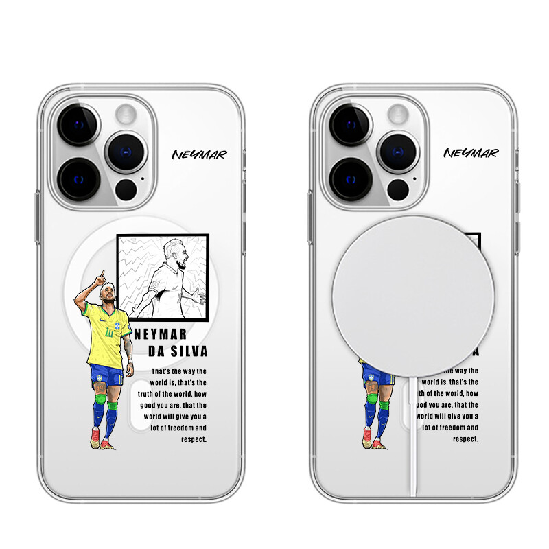 

Чехол для телефона «Слонята» Elephant, Magnetic Case-Transparent 0-189 Neymar