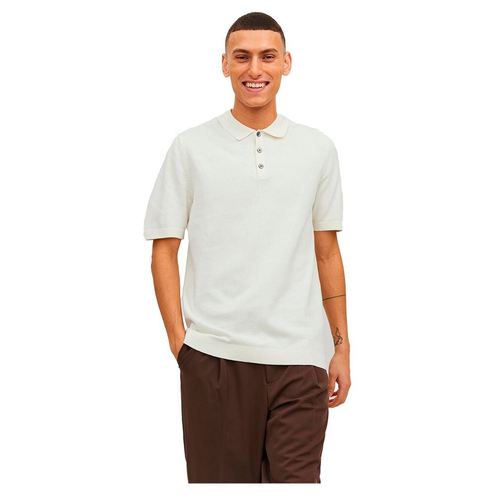 

Поло с коротким рукавом Jack & Jones Emil, белый