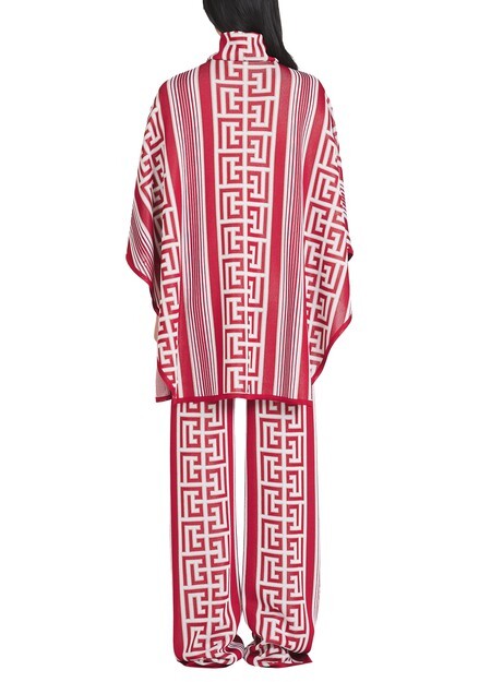 

Кейп с монограммой Balmain
