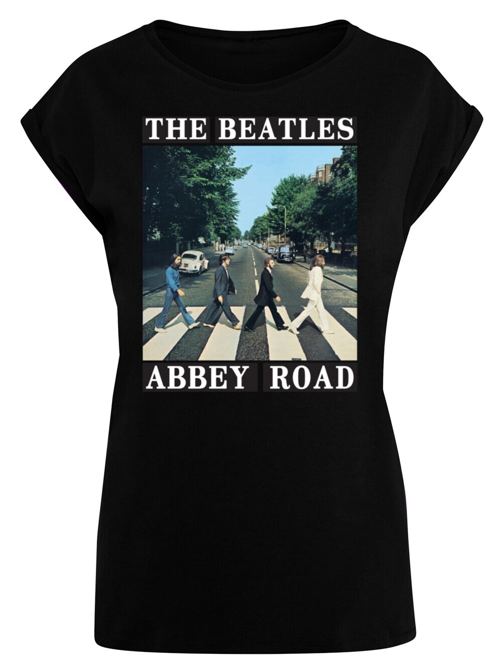 

Рубашка F4Nt4Stic The Beatles Band Abbey Road, черный