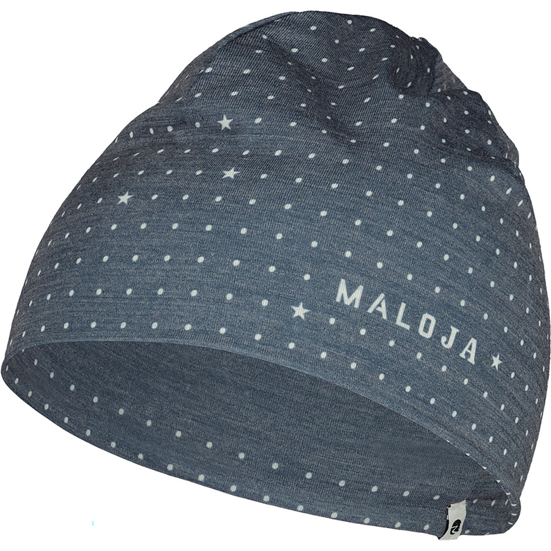 КриппенштейнМ Кепка Maloja, синий шапка для бани и сауны obsi классическая четырехклинная из шерсти мериноса