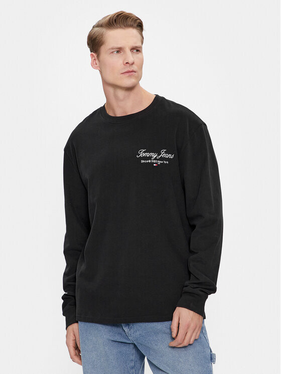 

Толстовка обычного кроя Tommy Jeans, черный