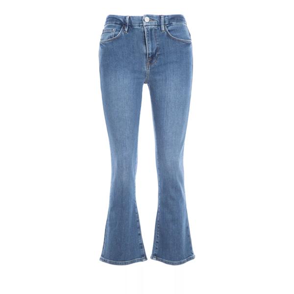 Джинсы le crop mini boot jeans smsn Frame, синий