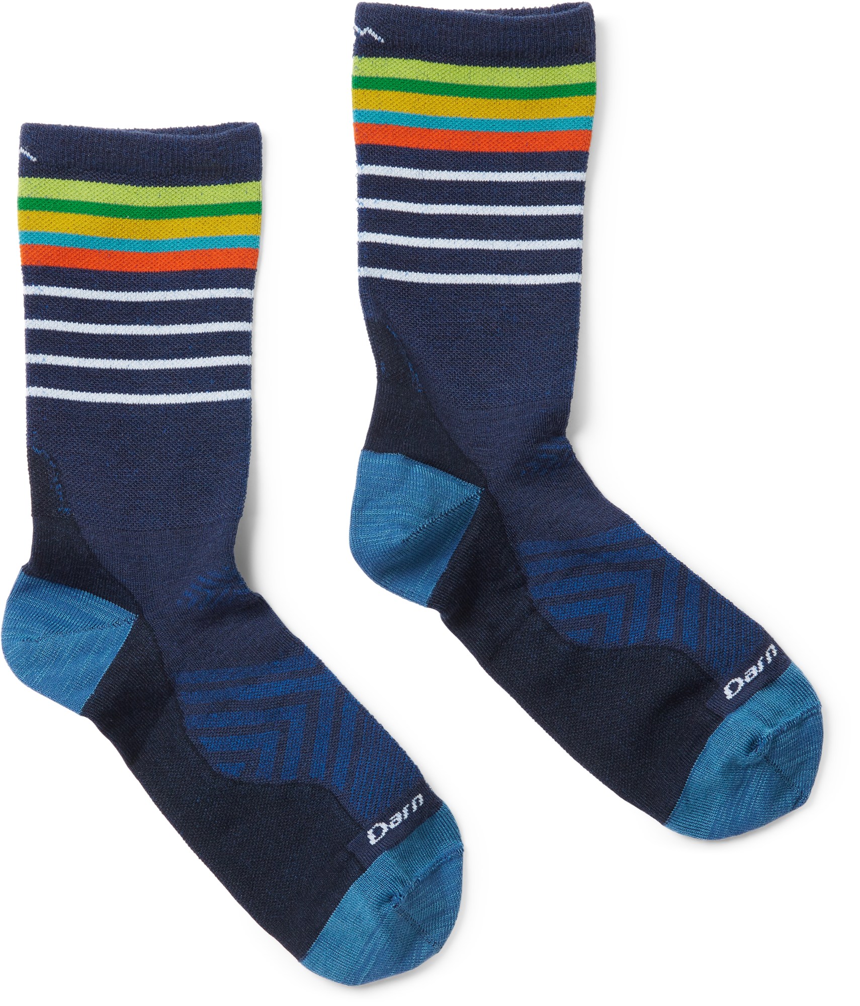 цена Сверхлегкие носки Stride Micro Crew — мужские Darn Tough, синий