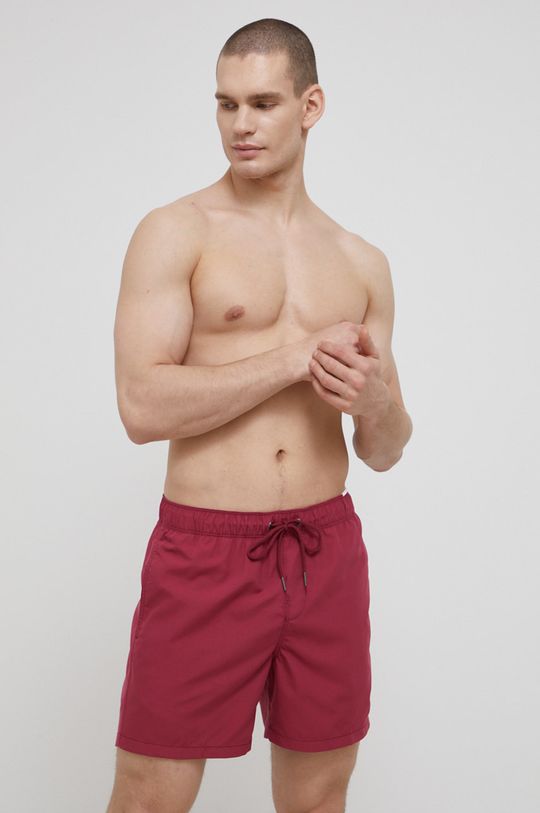 Плавки-шорты Billabong, бордовый шорты для плавания billabong размер xs мультиколор