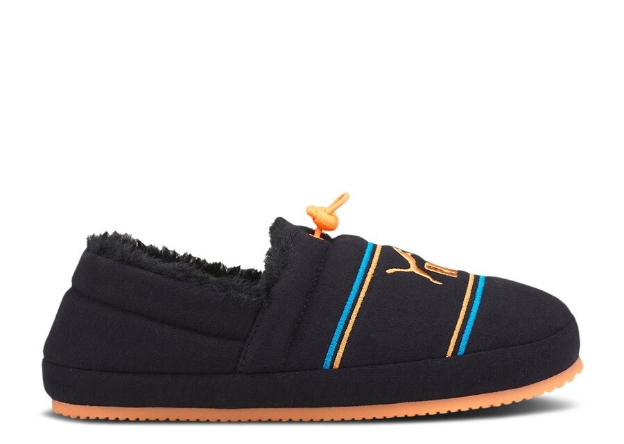 

Кроссовки Puma Tuff Mocc Jersey Slipper Big Kid 'Black Neon Citrus', черный