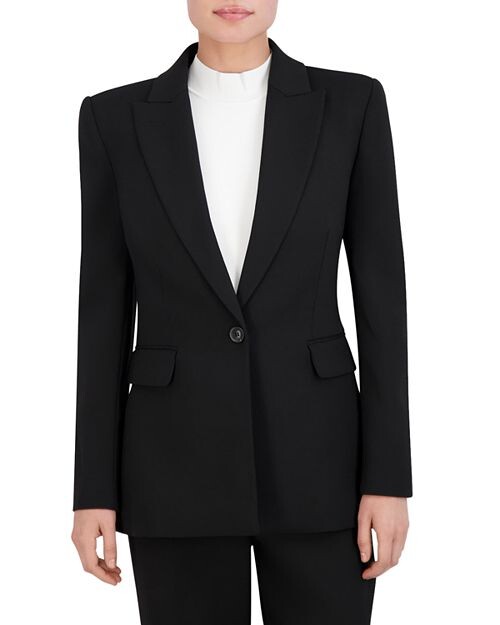 

Тканый пиджак BCBGMAXAZRIA, цвет Black