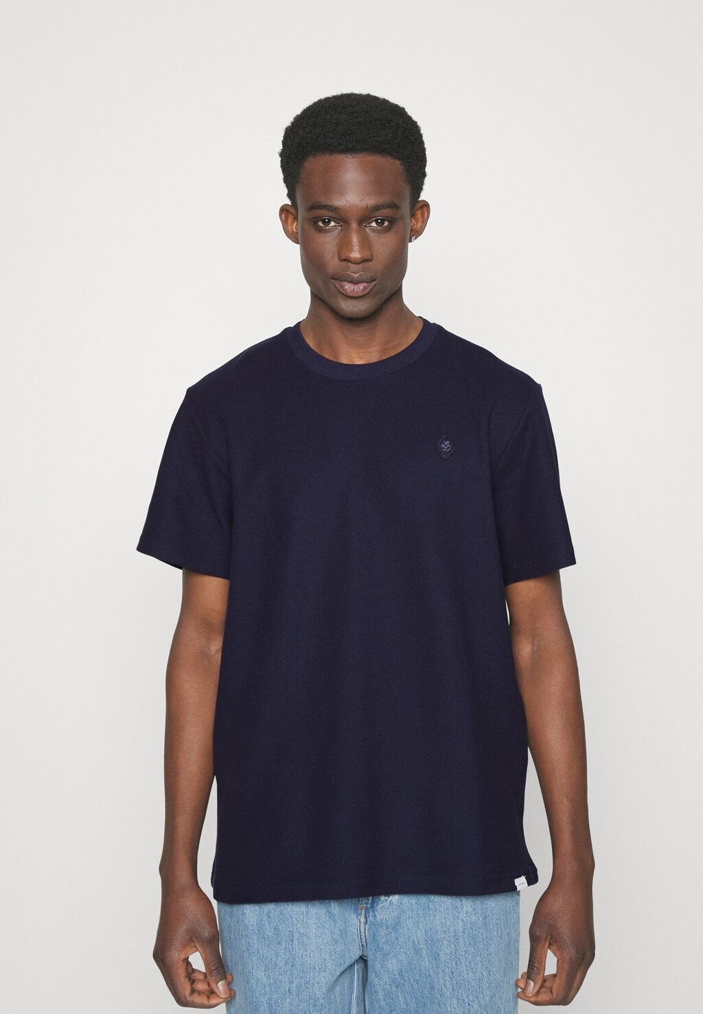

Базовая футболка Ace T-Shirt Les Deux, цвет dark navy