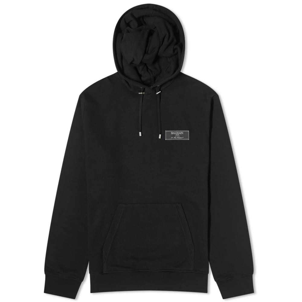 

Толстовка Balmain с этикеткой, черный