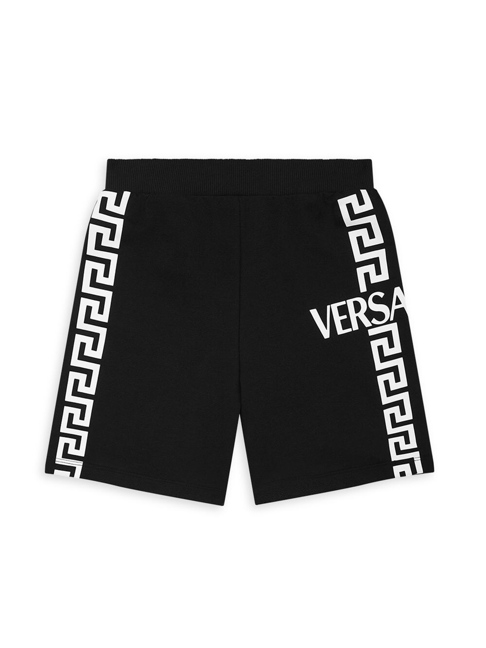 

Шорты для маленьких мальчиков и мальчиков с логотипом Versace, черный