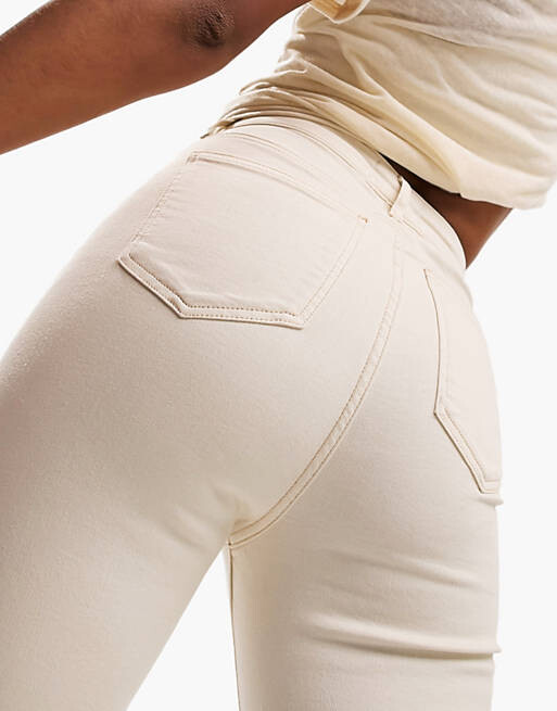 

Белые джинсы скинни ASOS DESIGN Tall