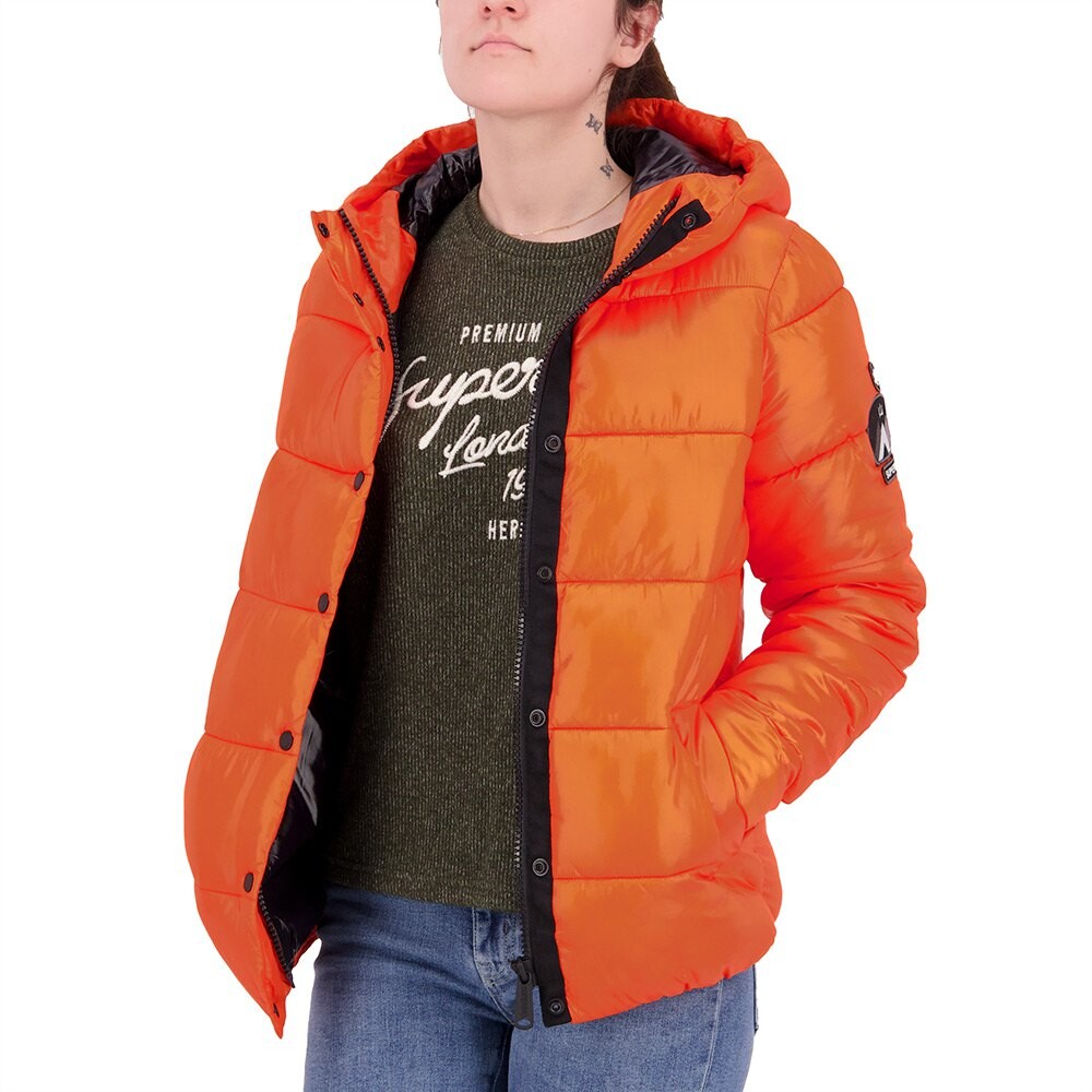 

Куртка Superdry High Shine Toya, оранжевый