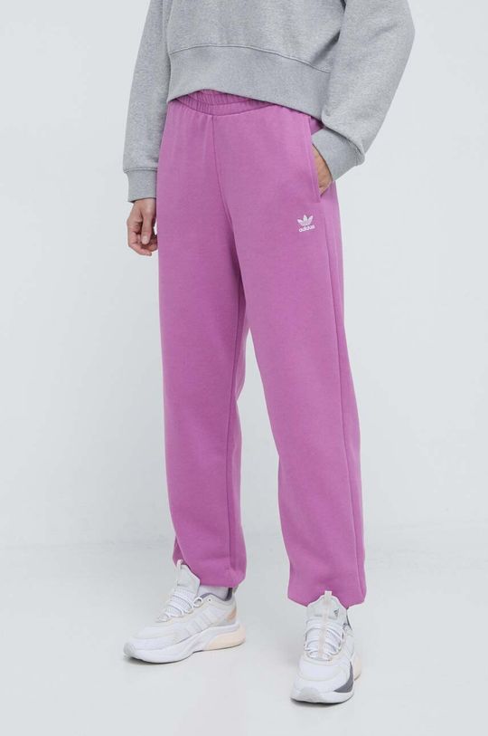 Спортивные брюки Essentials Fleece Joggers adidas Originals, розовый брюки adidas originals adicolor essentials fleece slim joggers бежевый