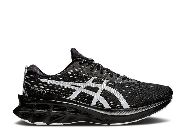 

Кроссовки ASICS NOVABLAST 2 'BLACK PURE SILVER', черный