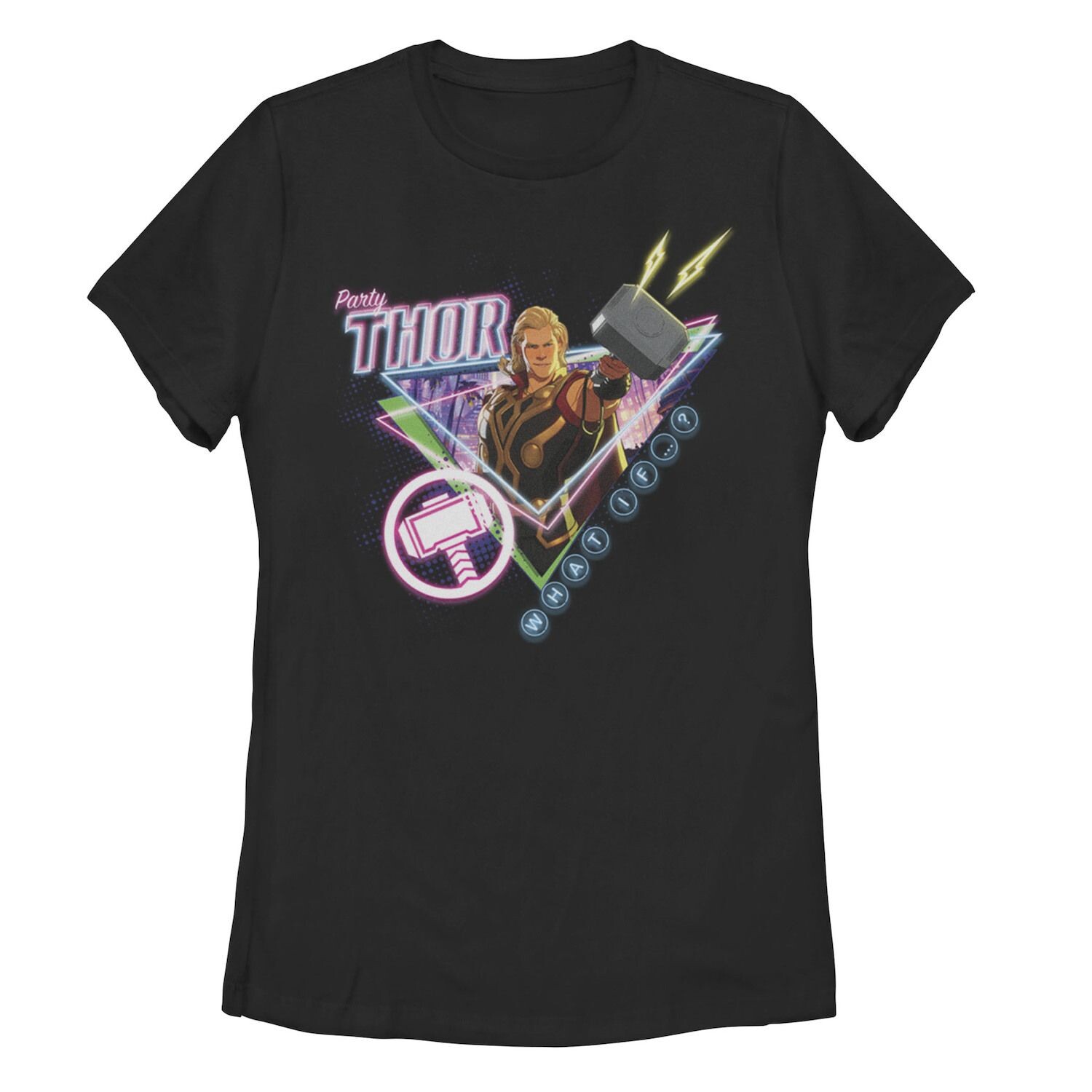 

Детская футболка с плакатом Marvel What If Party Thor Licensed Character