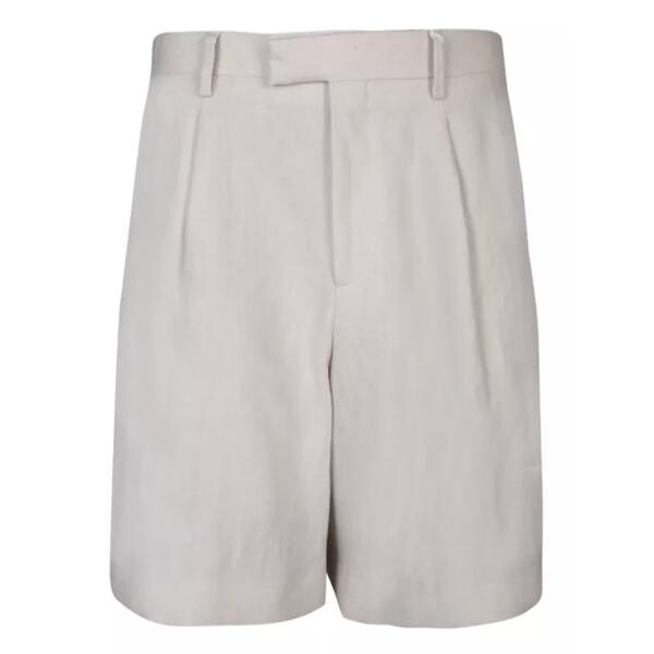 

Шорты linen bermuda shorts Lardini, белый