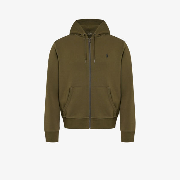 

Толстовка обычного кроя из смесового хлопка с фирменной вышивкой Polo Ralph Lauren, зеленый