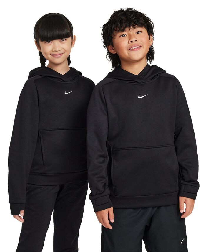 

Толстовка для тренировок Big Kids Therma-FIT Nike, черный