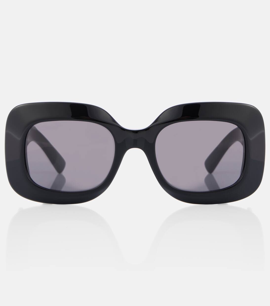 

Большие солнцезащитные очки Fifth Avenue Gucci, цвет black-black-grey