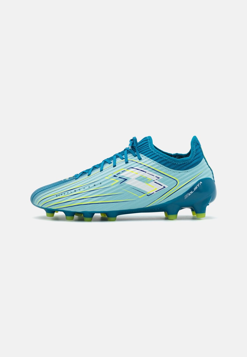 

Кроссовки для мини-футбола с шипами Solista 200 Vii Fg Lotto, цвет blue/white