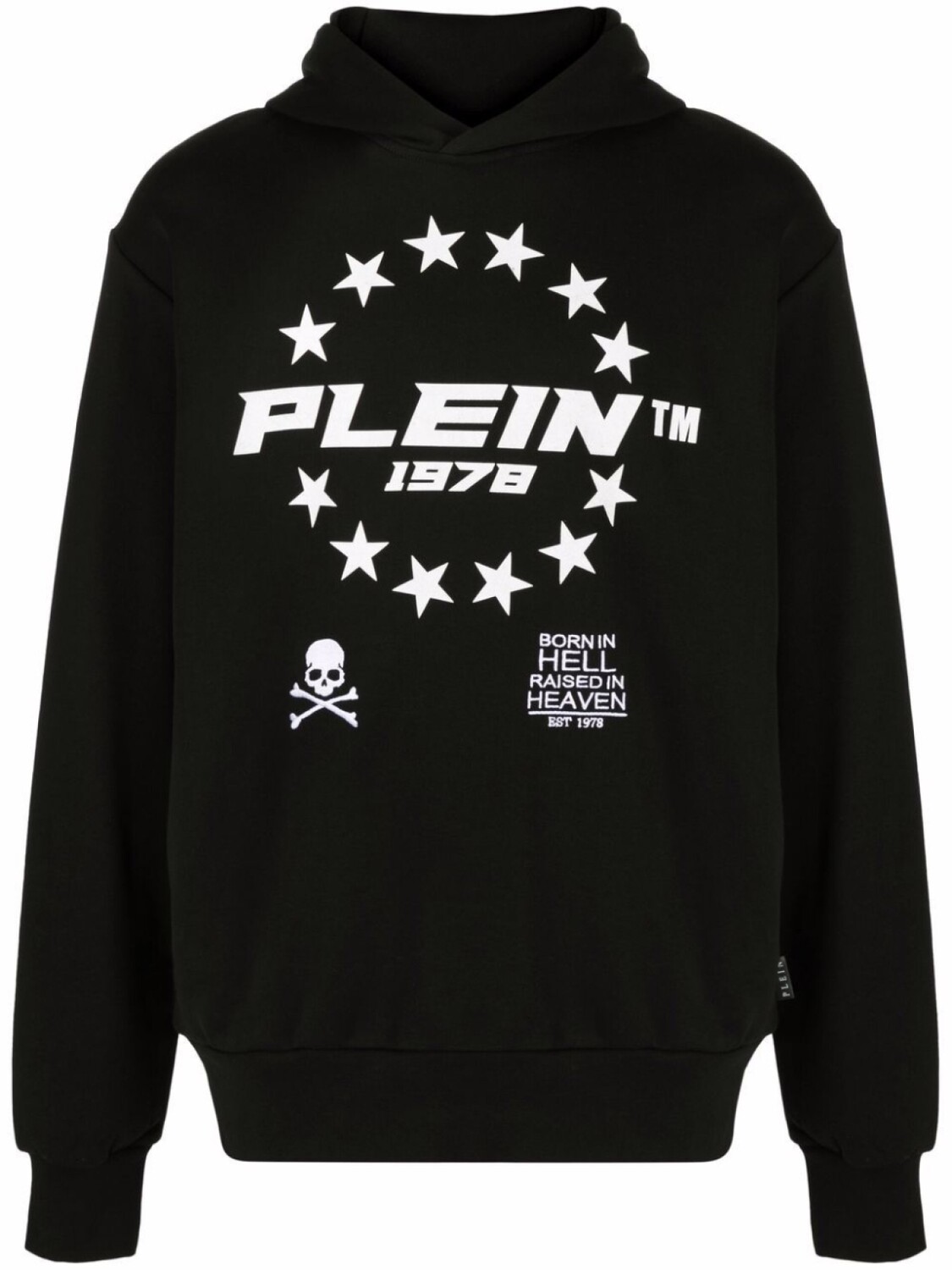 

Philipp Plein худи с логотипом, черный