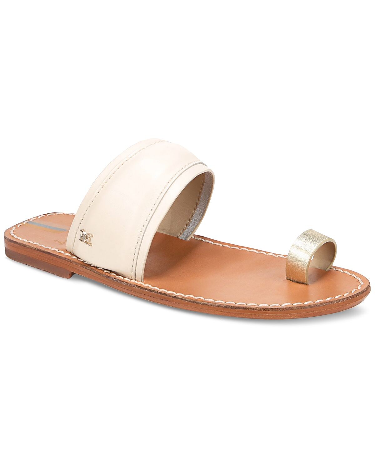 

Сандалии Margit на плоской подошве без шнуровки с кольцом на носке Sam Edelman