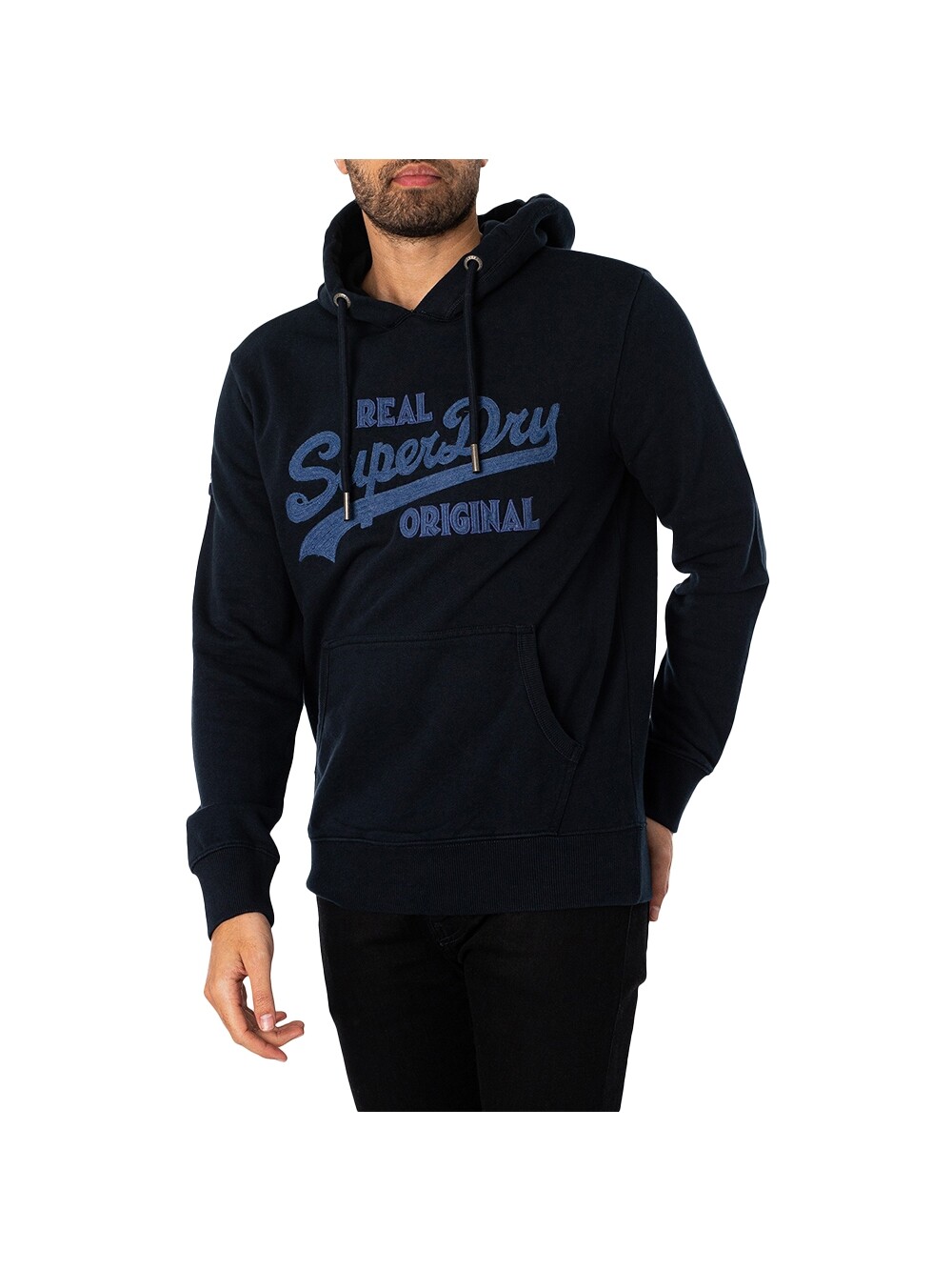 

Винтажная толстовка Superdry, синий