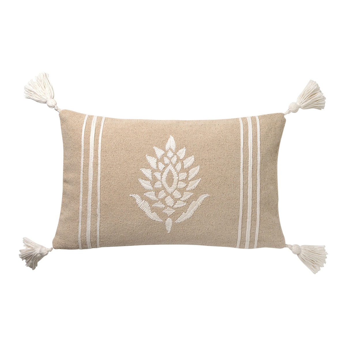 цена Декоративная подушка с вышивкой Сива El Corte Inglés, естественный