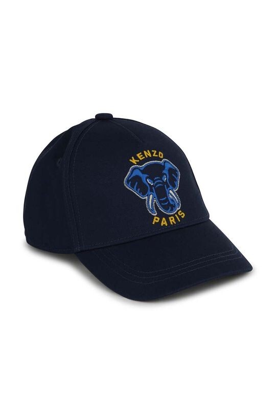 

Kenzo kids Детская хлопковая бейсболка, синий