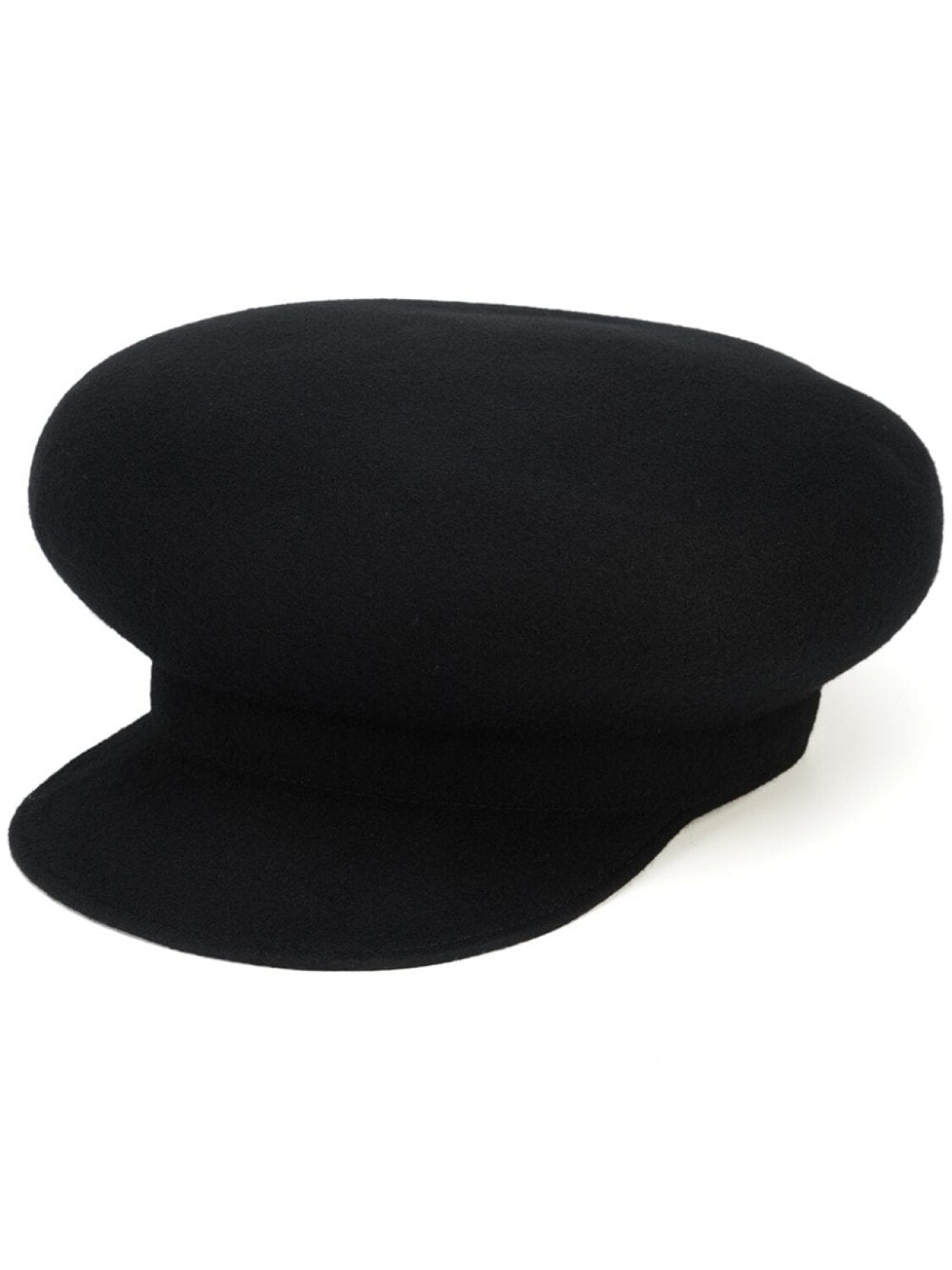 

Yohji Yamamoto шерстяная кепка Baker Boy, черный