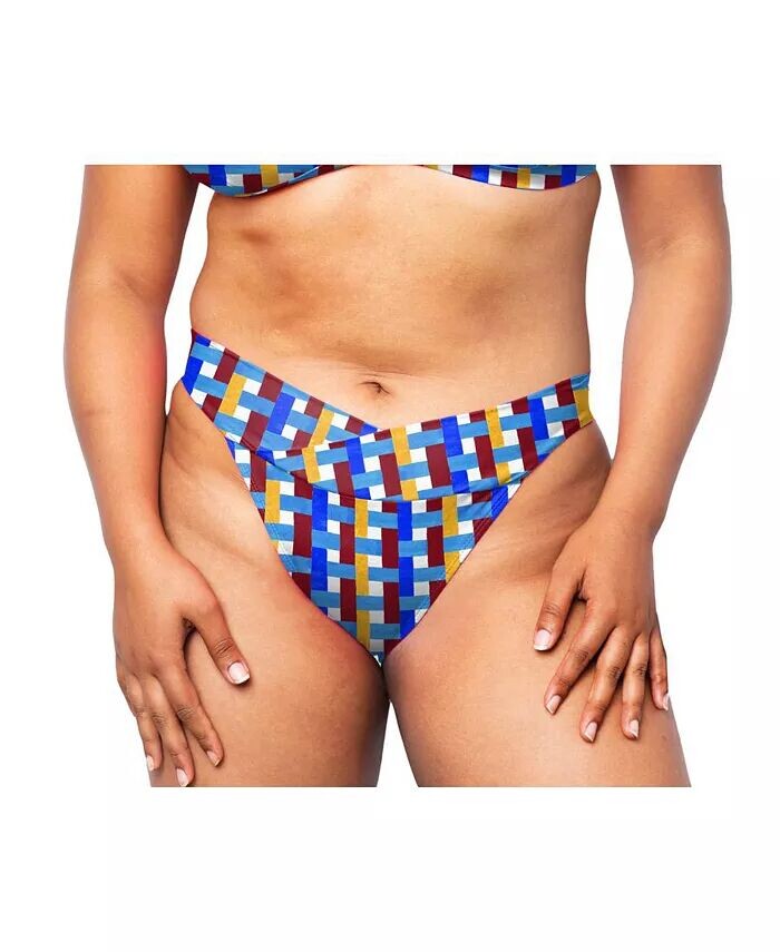 

Женские плавки бикини Ally Crossover MIGA Swimwear, синий