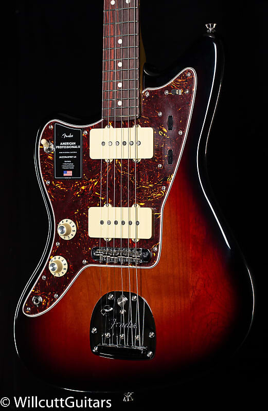 

Электрогитара Fender American Professional II Jazzmaster Rosewood Fingerboard 3-Color Sunburst Lefty(543)