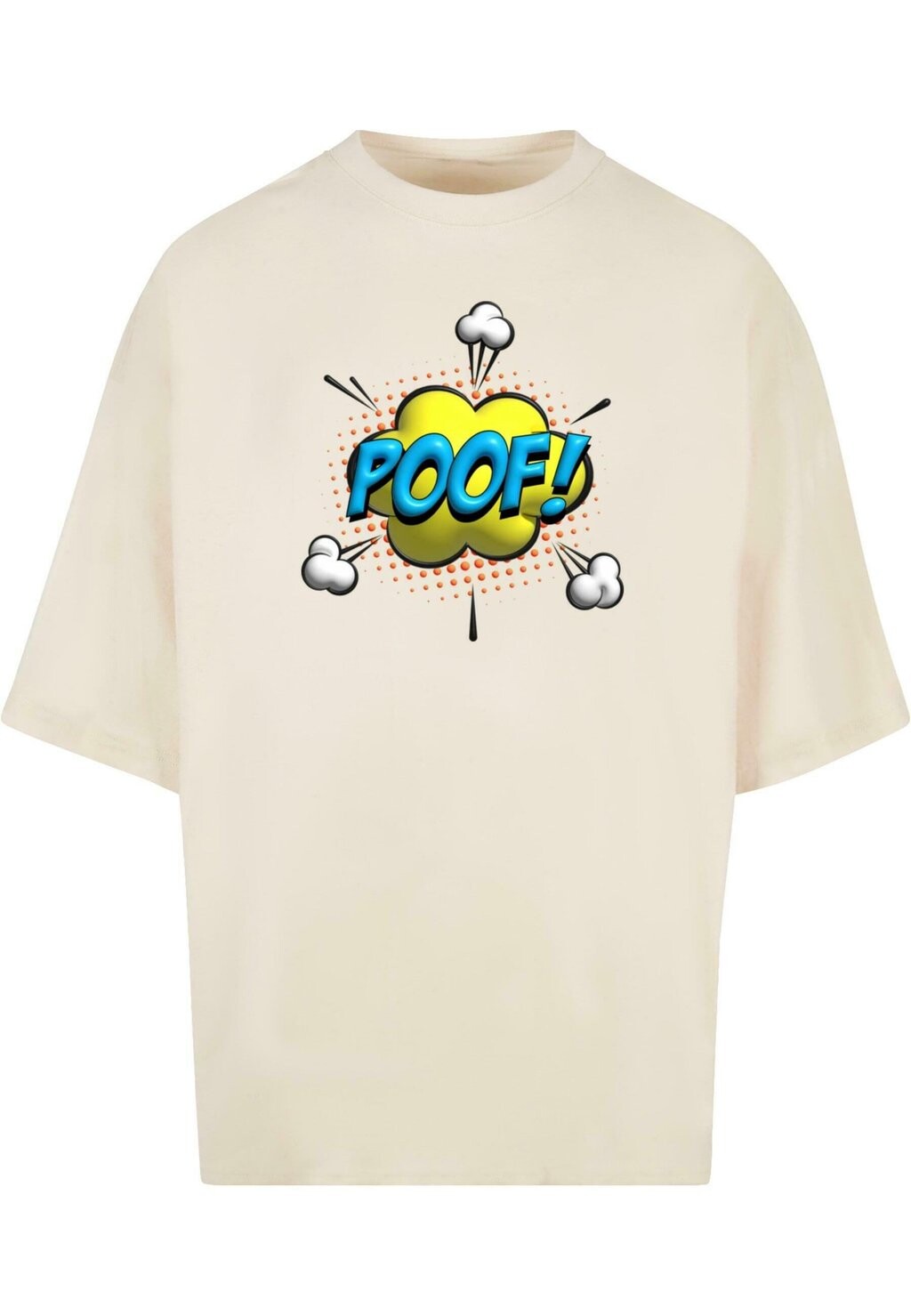 

Футболка с принтом POOF COMIC HUGE TEE Merchcode, цвет whitesand