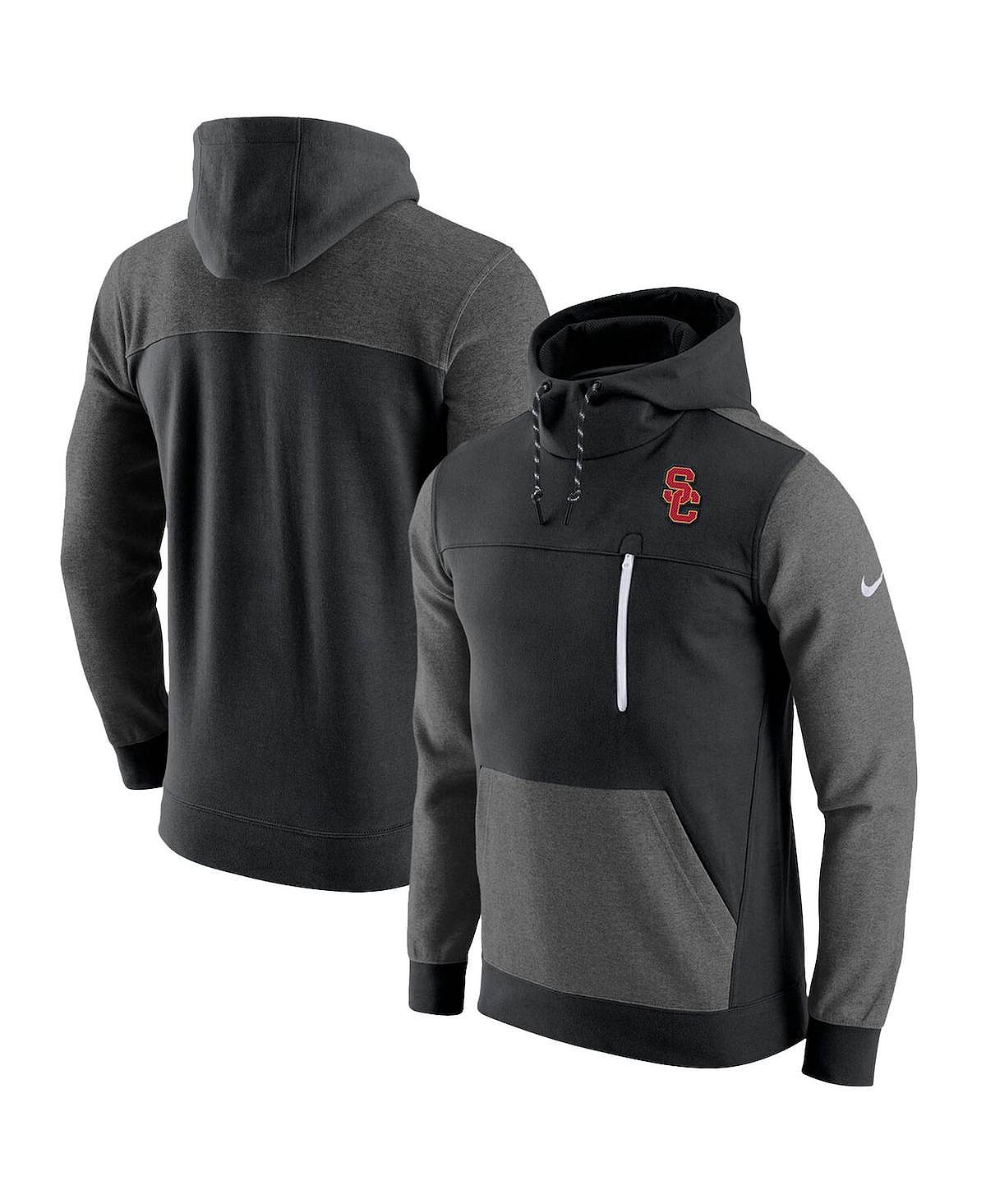 цена Мужской черный пуловер с капюшоном USC Trojans AV-15 2.0 Nike