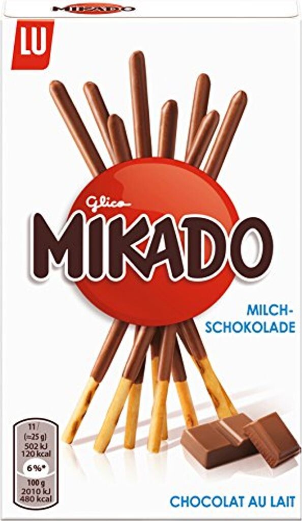 

Молочный шоколад Микадо, 4 шт. в упаковке (4 x 75 г) Jacobs