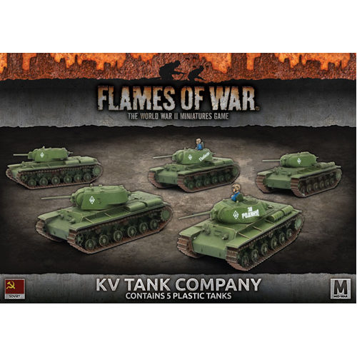 Фигурки Flames Of War: Kv-1/1S Tank Company