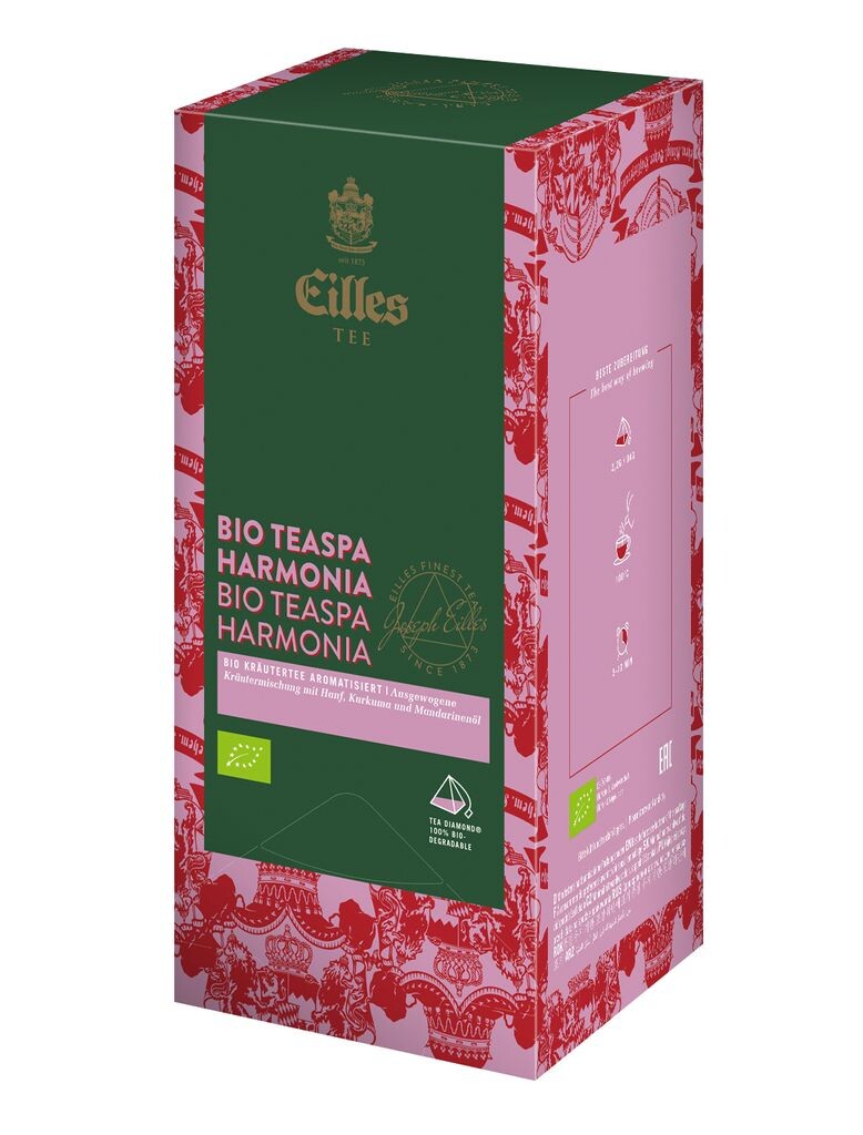 

EILLES TEE Luxury World Selection ORGANIC TEASPA HARMONIA, коробка 20 шт.