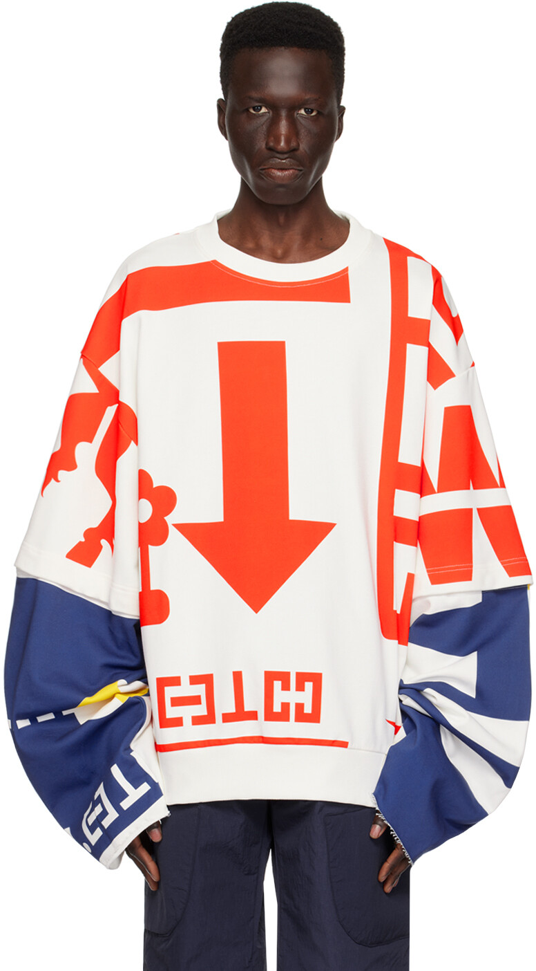

Кремового цвета Толстовка Dawleetoo Walter Van Beirendonck