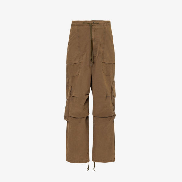цена Эксклюзивные брюки карго из хлопка freight Entire Studios, цвет pine