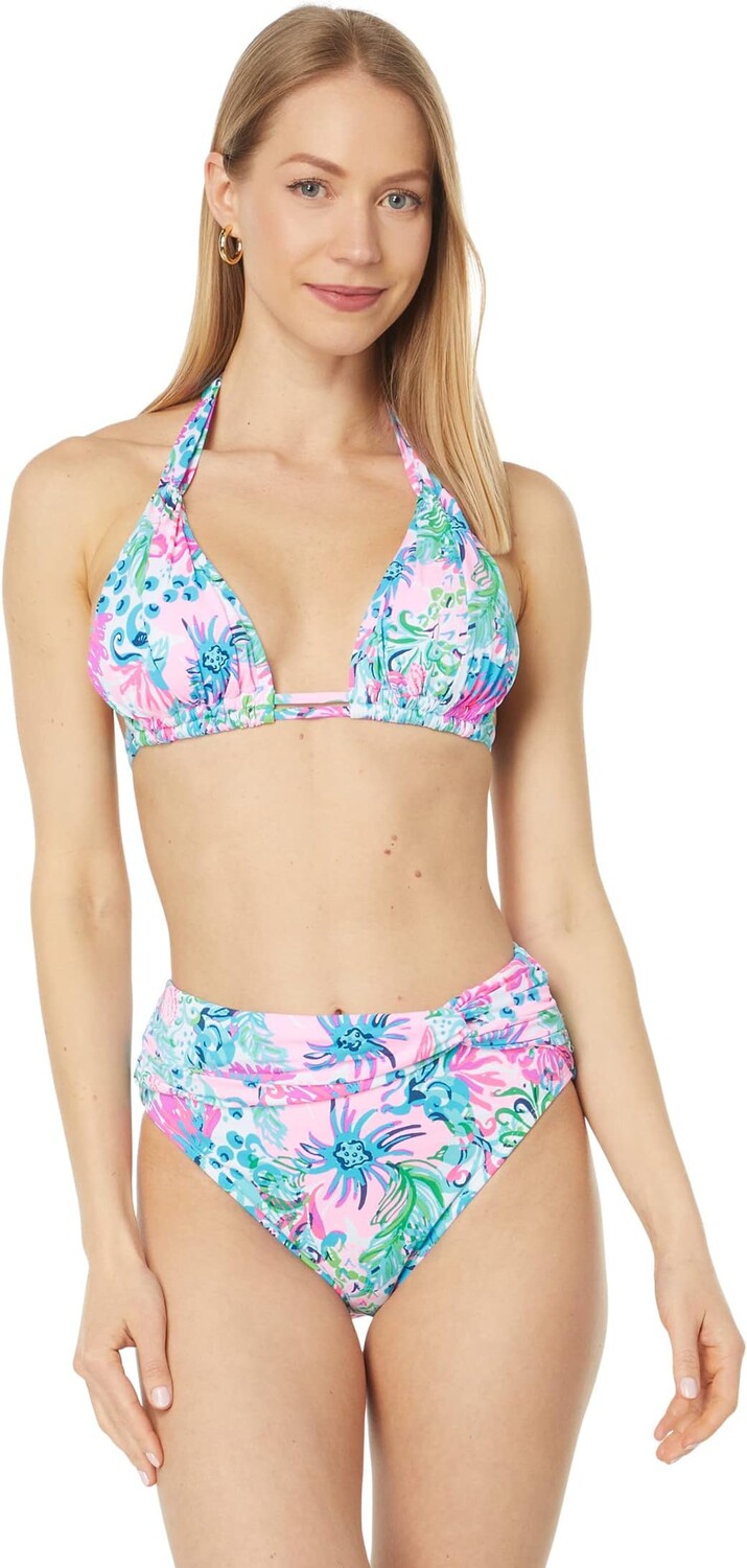 

Топ бикини Arika Lilly Pulitzer, цвет Mandevilla Baby Paradise Petals