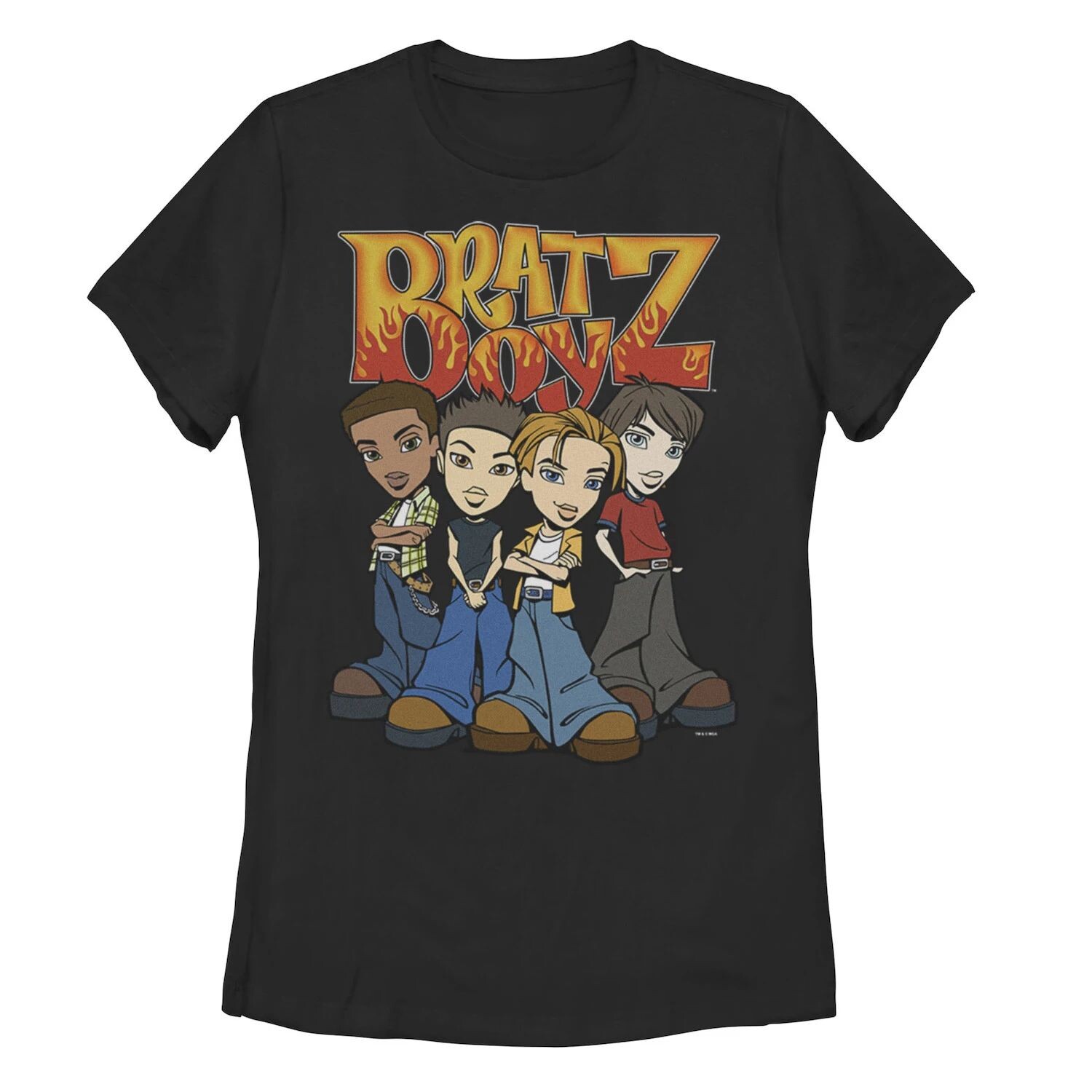 

Юниорская футболка Bratz The Boyz Group Shot Licensed Character