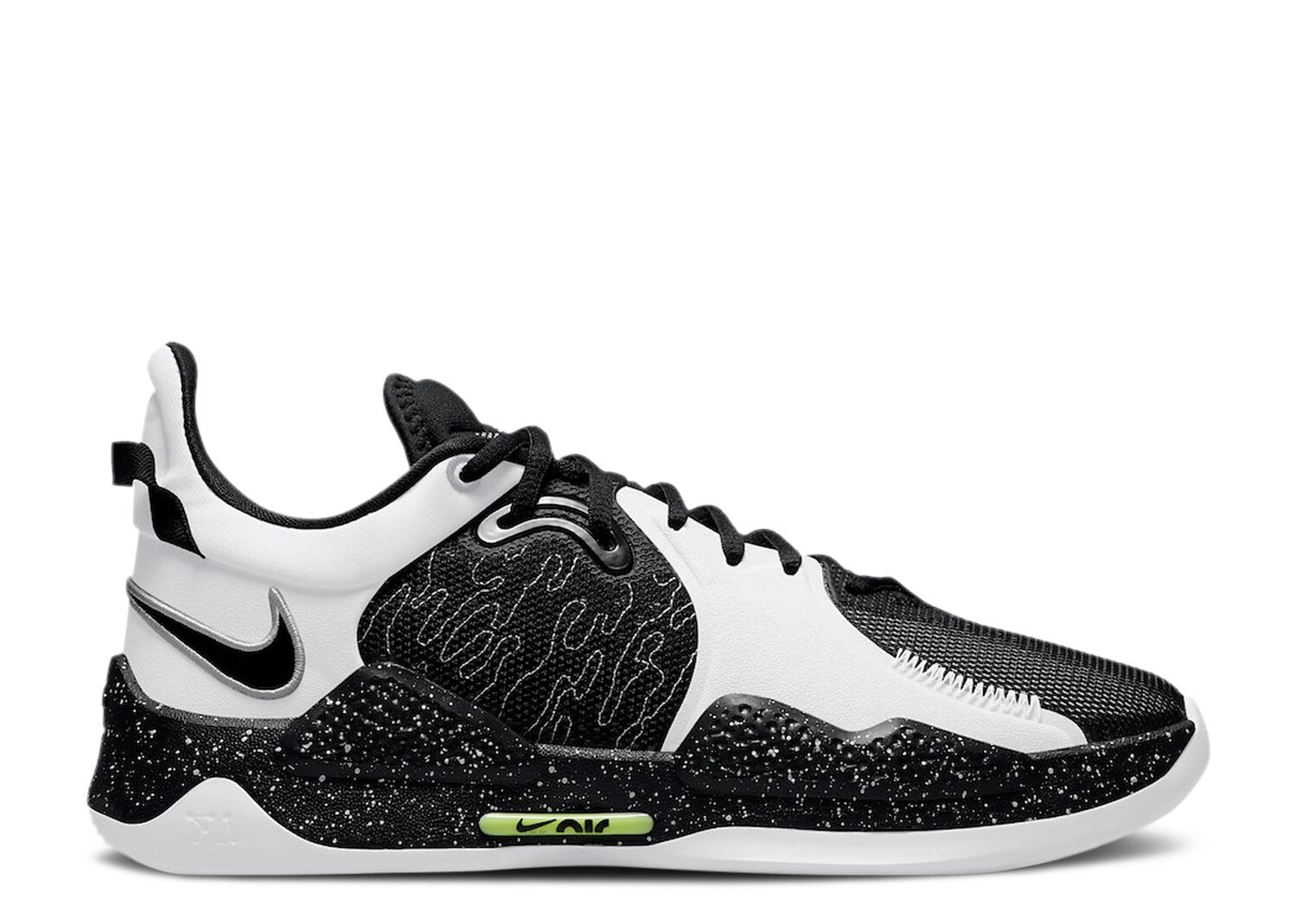 

Кроссовки Nike Pg 5 'Black Volt', черный