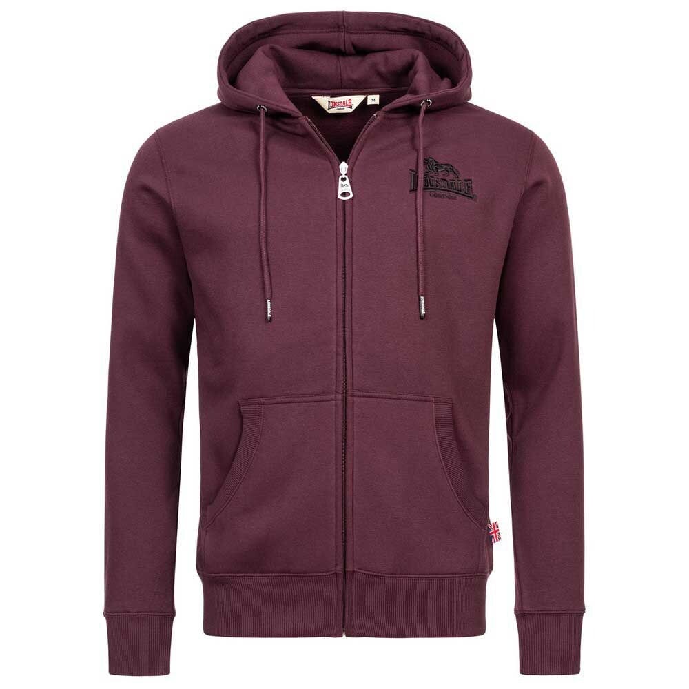 

Толстовка Lonsdale Annalong Full Zip, красный