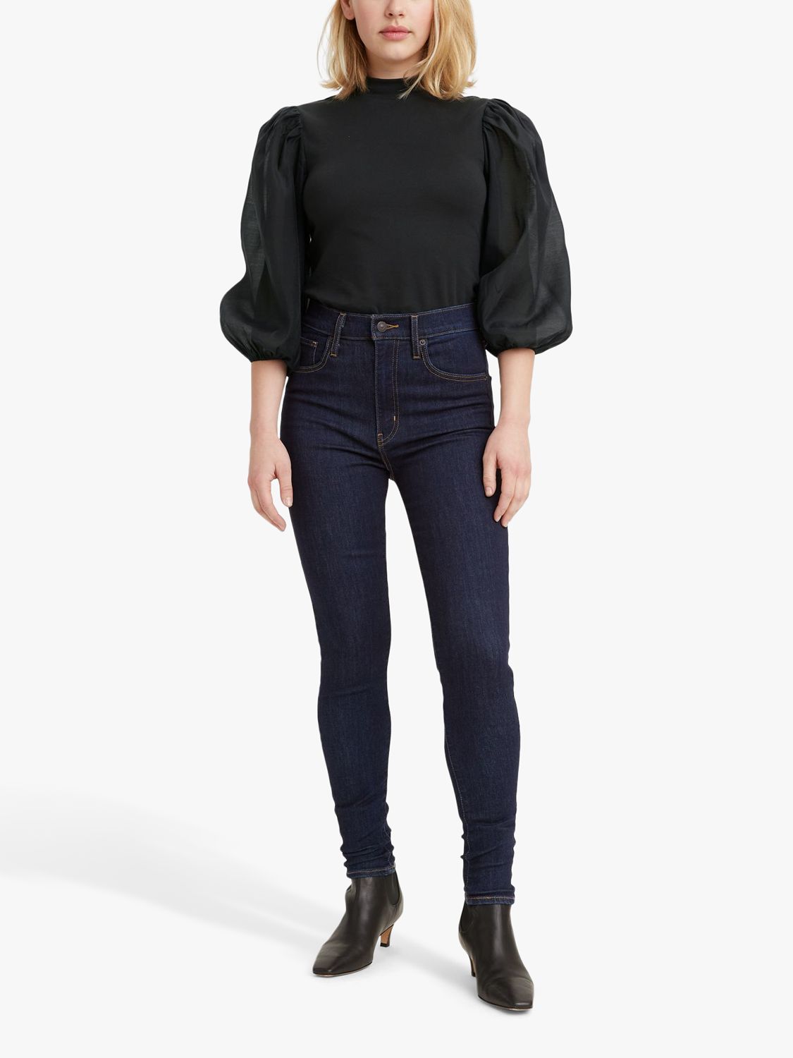 

Джинсы Levi's Mile High Super Skinny, верхняя полка