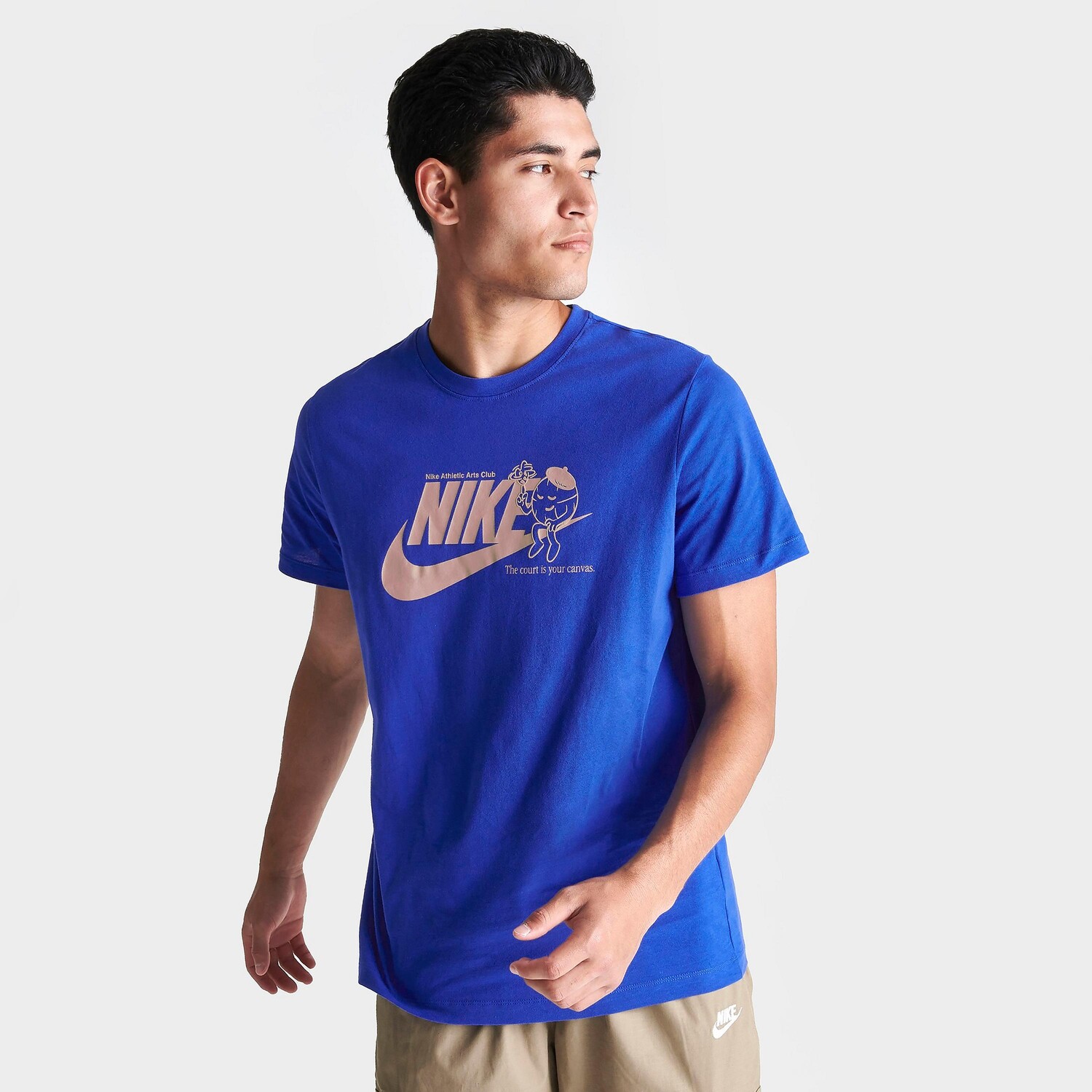 

Мужская футболка с рисунком Nike Sportswear Athletic Arts Club, синий