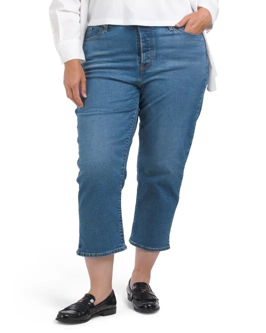 

Прямые джинсы Wedgie Summer Love Plus Levis, цвет Denim