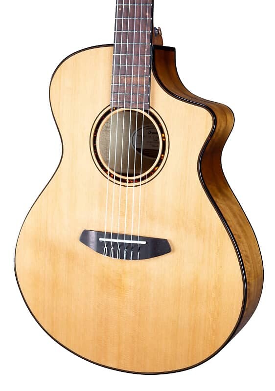 

Акустическая гитара Breedlove Pursuit Exotic S Concert Nylon CE - Red Cedar-Myrtlewood