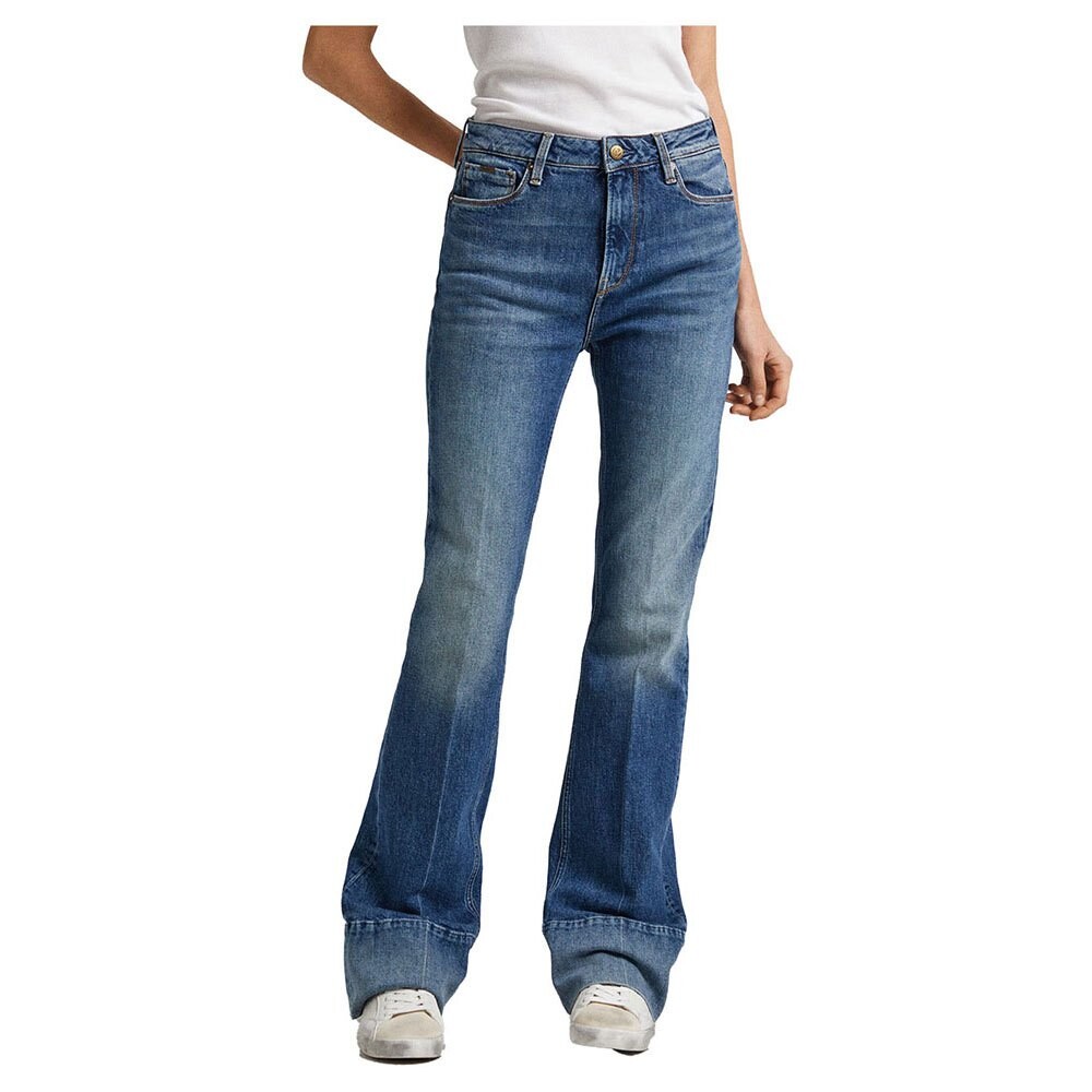 

Джинсы Pepe Skinny Fit Flare Fade Fit High Waist, синий