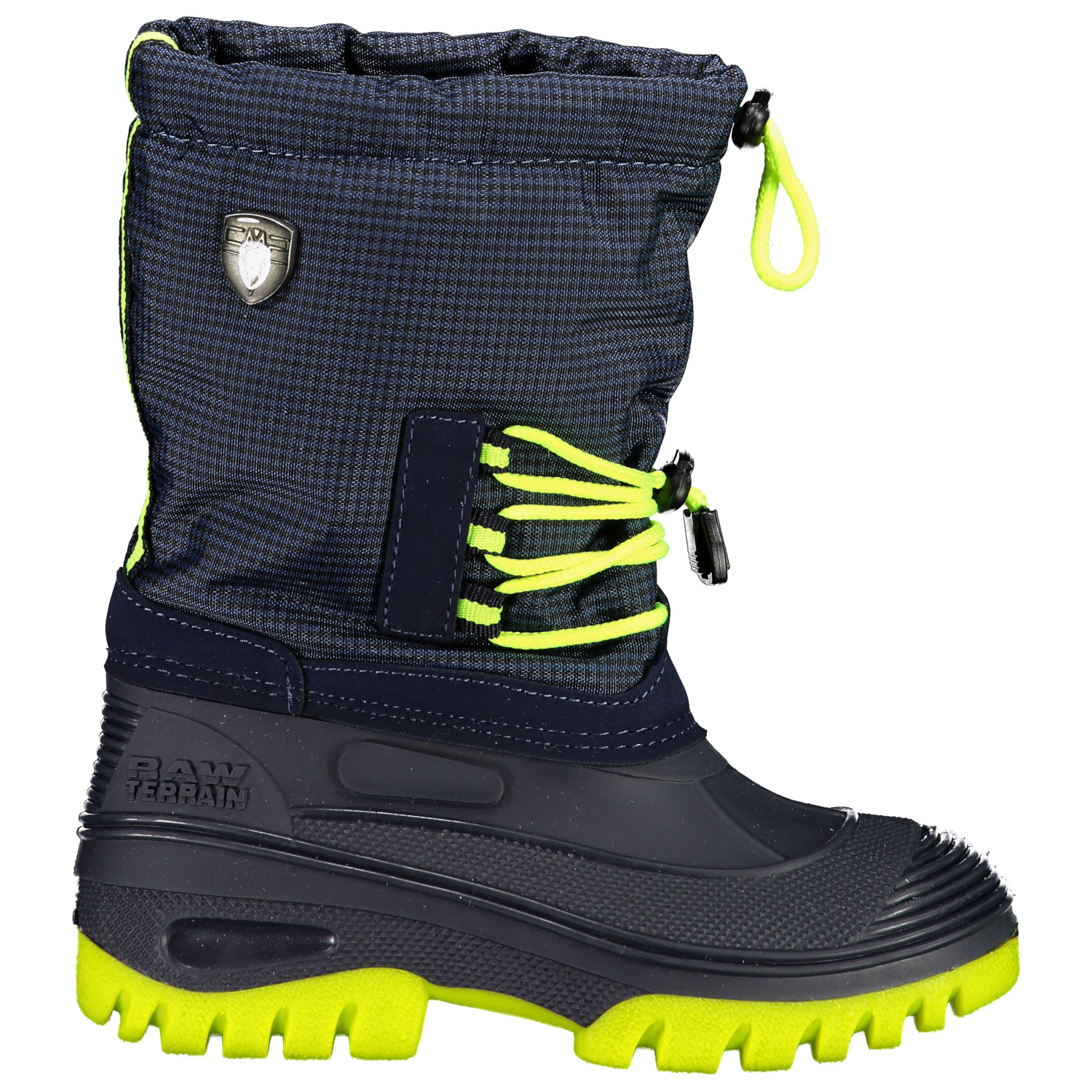 Зимние ботинки Cmp Kid's Ahto Waterproof Snow Boots, цвет Black Blue